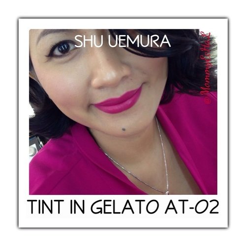 Shu Uemura Tint in Gelato AT-02 from @shuuemuraid #selfpotrait #myselfandi #narcism #pinklipsticks #shuuemuracosmetics #lipstickjungkie #makeupjungkie #clozetteid #fdbeauty #femaledaily