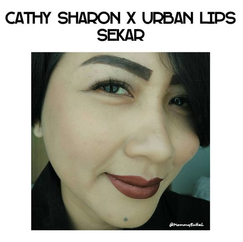 Cathy Sharon x Urban Lips Sekar from @beautyboxind #swatches #cathysharonxurbanlips #cathysharonxurbanlipssekar #lipsticksaddict #lipsticksjunkie #makeupaddict #makeupjunkie #clozettedaily #clozetteid #beauty #makeup #fotd #lotd #fdbeauty #femaledaily