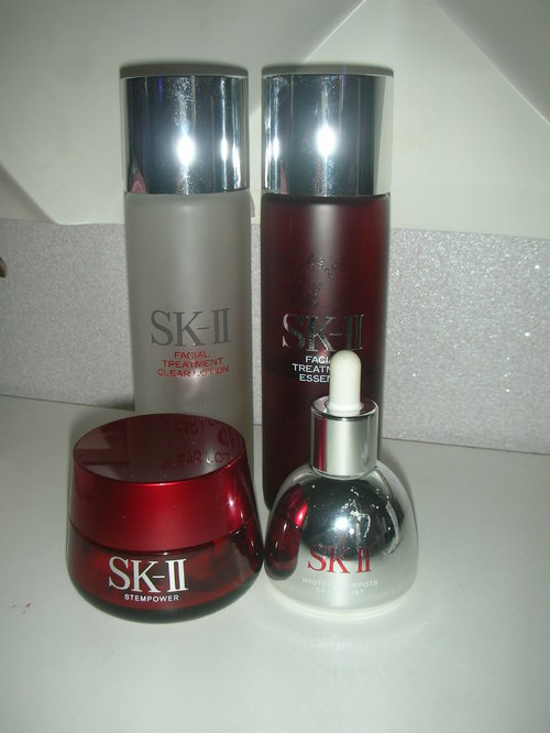 my current SKII products, minus gentle cleanser :love:#SKII #Clozetttedaily