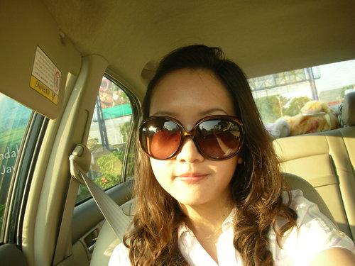 my fave sunglasses, though many called it "satria baja hitam's eye" LOL
