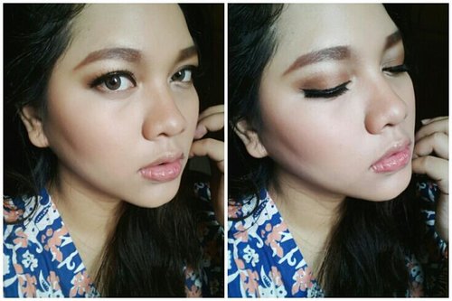 using face on face eye shadow in natural glow