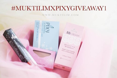 Yuk yang belum ikutan , ikutan yuuuk dapetin produk2 pixy 
Caranya gampang banget dan wajib follow blog aku www.muktilim.com, follow FB fanpage aku MuimiuBlog dan instagram aku @muktilim...
6 days left yaa... .
.
.
.  #makeup #potd #haul
#wakeupandmakeup #powerofmakeup #beautyblogger 
#beautybloggerindonesia #giveawayindonesia  #indobeautygram #motd #motdindo #clozetter #beautygram  #clozette  #makeuplover  #beautyjunkie #clozetteid #bblog #fdbeauty 
#beautybloggerid #lipjunkie #like4like #like #giveaway #vloggerindonesia
#pixycosmetics #pixylipcream