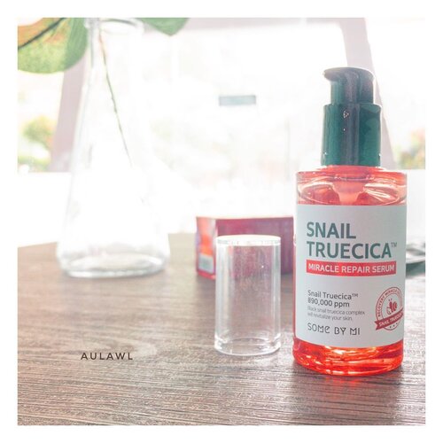 Karena sekarang hampir 24 jam #dirumahaja , jadi saatnya ngeluarin stok produk untuk #awlskincarerev 😏 ~Snail TrueCica Miracle Repair Serum~Setelah kehadiran miracle tonernya @somebymi yang sungguh sangat fenomenal , Somebymi selalu inovatif mengeluarkan produk yang hype. Karena pemilihan bahan2 dasar yang ciamik dan penamaan produk dengan kata2“miracle”, pas bgt bikin orang2 yang pengen cpt dpt jalan keluar dari masalah kulit ngelirik produk2nya.Aku penasaran dengan serum ini memang karena ada kata2 “miracle repair”, yang bikin aku semangat untuk nyobain sendiri, apakah dengan pakai serum ini, kawah bekas jerawat di mukaku akan langsung hilang ?Apalagi baca pada box serum ini, ada kata2 bijak yang bilang kalau serum ini mengandung 890,000 ppm Snail TrueCica. Mucin dari snail yang digunakan untuk menyembuhkan dirinya sendiri bila terkena luka, atau saat cangkangnya rusak. Hmm.. menarik!Tekstur serum ini memang sedikit lengket, namun mudah terserap kulit. Kamu bisa geser fotonya untuk melihat video aku mencobanya di tanganku.Aku sudah memakai produk ini sejak November 2019. Yes, sudah 4 bulan, awet karena aku hanya pakai di malam hari. Kenapa kok pagi ngga?Aku nyiasatin wajahku yang berminyak dan mudah jerawatan ini dgn membatasi produk yg kupakai di pagi hari. Jadi biar mukaku ga terlalu berat beban skinkernya 😁. Saat awal pakai, hasil yang bisa aku rasakan di 2 minggu awal pakai, wajahku terasa lebih halus dan memang, aku merasa scar (bekas jerawat) di wajahku walaupun tidak hilang paripurna, tapi bisa makin tersamar. Sekarang kalau aku makeup, aku udah ga takut lagi pakai highlighter, atau pakai produk yg bikin muka keliatan “dewy”, karna tekstur wajahku yang makin bisa dibilang sopan .Apa aku bisa berhasil hanya dengan pakai serum ini?Tentu tidak maria!Scar (bekas luka) di wajah itu, kalau secara teori ga ada pengobatan topikal yang bisa menghilangkan 100%.Tapi kulit kita kan punya mekanisme untuk menyembuhkan dirinya, nah tugas kita adalah memastikan kemampuan menyembuhkan diri kulit ini dpt berjalan dgn maksimal dan menambahkan bantuan skincare utk mempercepat prosesnya. -lanjut di komentar-