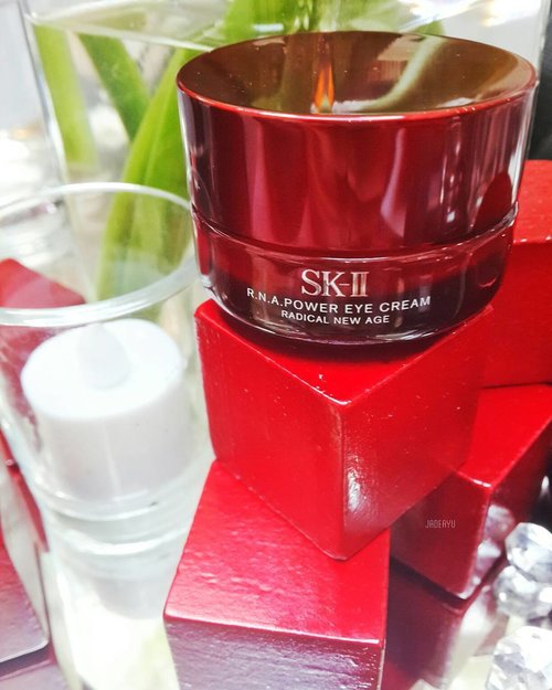 The star of the day, RNA Power Eye Cream from @skii_id let your eyes feel the softness of this product
.
.
.
#rnapower #skii #biggerlookingeyes #eyecream #beauty #bloggerparty #bloggerevent #blogger #blog #clozetteid #starclozzeter