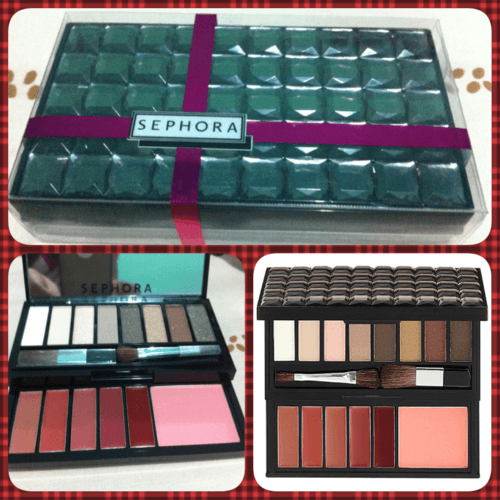 Sephora blinged palette, wearable color for everyday, maybe it's a dupe color of nakeds CMIIW + Lip & Blush Pallete