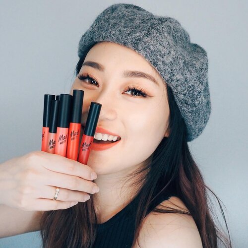 Yesss finally i have racun buat kalian semua... Its Mad Matte Lip Liquid from Clio... Tungguin video swatchnya di ig ku sore ini yaa... Yuk nyalain dl notifikasinya.. ............@clioindonesia @clio_official #clio #clioindonesia @charis_celeb @hicharis_official @powderroom.co.kr @tampilcantik @indobeautygram @ragam_kecantikan @getthelookid #koreanmakeup #kbeauty #kmakeup #IndobeautyVlogger #clozetteid #makeuptutorial #tampilcantik #ragamkecantikan #화장품 #코스메틱 #뷰티 #뷰티블로거 #charisceleb #indobeautysquad