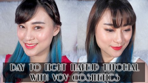 Day to Night Makeup Tutorial with VOV | GIVEAWAY Alert - YouTube