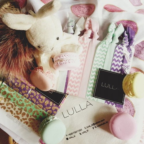 Lovely knot hairties by @lulla_id 💗😍 thank you sooo much!#hairtie #femaledaily #clozetteid