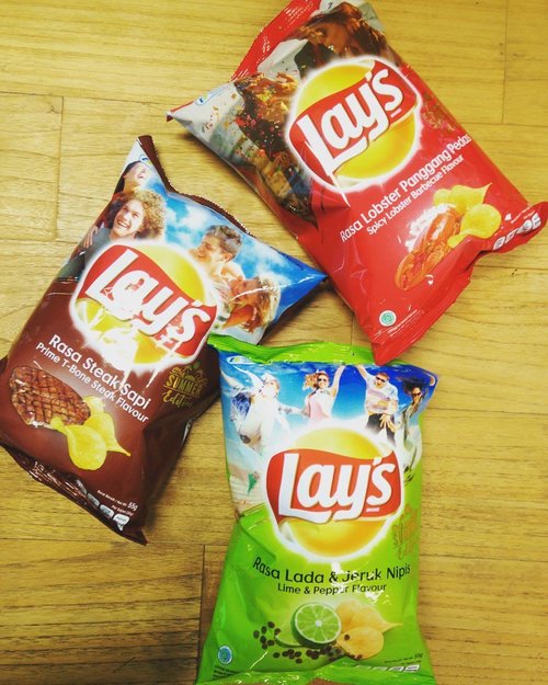 I @lays my life on you
.
.
#clozetteid #lifestyle #foodiegram #foodpost #foodporn #snack #potatochips #lays #layschips #latepost