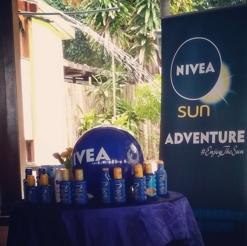 One week ago, a day trip with @nivea_id was fun. Lot of laugh and knowledge, also connected with new friends. Shall we make it again? .
.
#enjoythesun #instamoment #instahappy #clozetteid #makeup #suncare #skincare