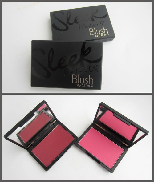 Sleek blushes! 
Left is Flushed and the right one is Flamingo.