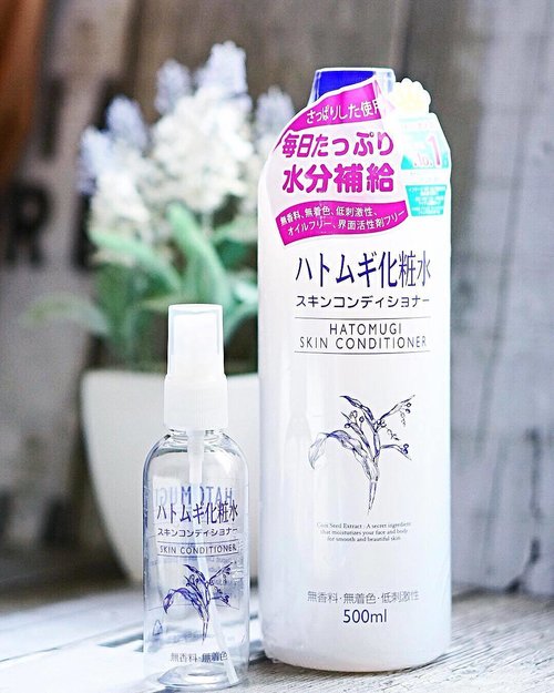 #blogged | The saviour to my dehydrated skin : #Hatomugi Skin Conditioner 💙💙
.
> A true love at first sight, this Japanese skin conditioner has lethal formula. My dry patches are gone within a night, just from using this one time!
.
>> Read more detailed review on zé blog here -> http://bit.do/Hatomugi
.
.
.
.
.
.
.
#skincAre #skincaregram #skincarelove #skincarereview #skincarediary #japaneseskincare #bblogger #fdbeauty #beautydiary #beautyblogger #bloggerperempuan #clozetteid