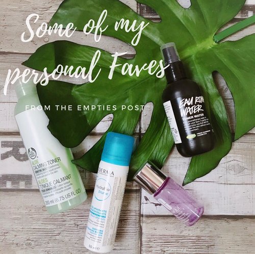 (#blogged) | 🌿 Some of my faves from my recently uploaded #Empties post ! 🌿
.
🍃> Link on bio OR copy paste this link below in your internet browser :
>> http://bit.do/Empties
.
.
.
.
.
.
.
#emptiesreview #ontheblog #bbloggers #instablogger #indonesianbeautyblogger #bloggerlife #clozetteid