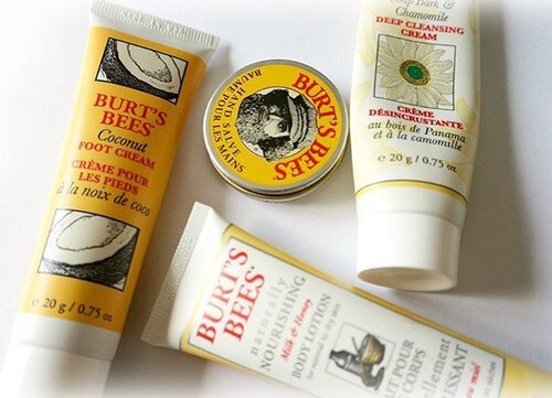 ( #ontheblog ) : Burt's Bees Essential Kit review 💛🐝
.
#review #bblogger #BurtsBees #bloggerindonesia #mystash #skincare #flatlay #clozetteid