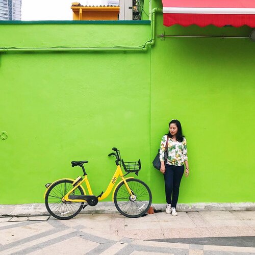 City streets are the real runways 💃🏻
Gak sengaja nemu dinding + sepeda yang warnanya matching banget ama cardigan hahaha (#missmatching) 😛🚲
.
.
.
.
.
.
.
#aesthetictumblr #theprettycities #travelogue #yktripdiary #ykwears #forahappymoment #goplayoutside #clozetteid