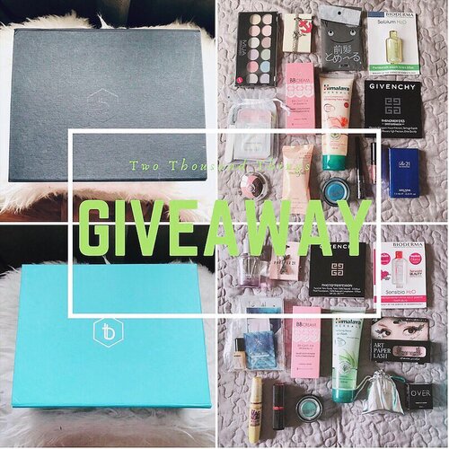 (#GiveawayAlert) : Abis bongkar2 lemari dan nemu banyak barang yg belum terpakai. Kayanya gak mungkin bakal kepake semua jadi aku mau bagiin aja sebagai #Giveaway khusus untuk followers IG 😀.🗳Ada 2 set hadiah untuk 2 org pemenang yah! (Tidak bisa pilih, hadiah akan diundi secara random)..>> SET HADIAH A (Black Box), isinya:-MUA Eyeshadow Palette in Pretty Pastels-Himalaya Herbals Whitening Face Wash-Pixy BB Cream Bright Fix in Shade Cream-The Body Shop Eye Colour shade #04 Quartz-Maybelline Color Tattoo shade Tenacious Teal-Maybelline Hyper Glossy Liquid Liner-Makeup Forever Lab Shine Lip Gloss-Orlane Be 21 eau de parfum-Etude House Collagen Moistfull Trial Kit-Forever 21 Necklace-Aksesoris Rambut (hair velcro)-Bioderma Sebium H20 Deluxe Sample-Givenchy Phenomen’eyes Mascara Sample+ A small bag full of various sample sachets.💙>> SET HADIAH B (Tosca Box), isinya:-The Body Shop White Musk eau de toilette-Himalaya Herbals Purifying Neem Face Wash-Pixy BB Cream Bright Fix in shade Cream-Make Over Powder Eye Shadow in Adorably White-Maybelline The Magnum Volum Express Mascara-Maybelline Color Show Intense Lip Color in Cherry On Top -Maybelline Color Tattoo in shade Edgy Emerald-Talika Eyelash Curler (in silver)-Art Paper Lash Butterfly Lashes-Forever 21 Necklace-Bioderma Sensibio H20 deluxe sample-Givenchy Photo’Perfection Fluid Foundation sample+ A small bag full of various sample sachets..CARANYA?- Must be my follower- Like foto & Tag 2 temen kalian di comment- Share giveaway ini di IG kalian / IG story kalian dengan repost fotonya & Jangan lupa tag @yurikristia dan pakai hashtags #tttgiveaways #ykgiveaways...🗳Giveaway akan dibuka selama 10 hari. Close tgl 21 November 2018. 🗳Pemenang akan diundi menggunakan random.org. Hadiah akan diberikan random untuk 2 pemenang. 🗳Terbuka untuk Indonesian address. Ongkir ditanggung diriku :)......GOOD LUCK yaah 🙂🙃.....#tttgiveaways #ykgiveaways