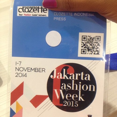 Oh so proud to be one of the official partner for Jakarta Fashion Week 2015. #fashionweek #jakarta #jfw2015 #jfw15 #jakartafashionweek #clozetteid #instafashion #fashioncrime #fashionjunkie #fashionista #instadaily #fun #officelife