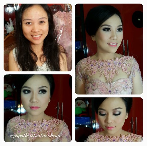Engagement makeup for my client.. for more makeup work check my ig: puputkristantimakeup