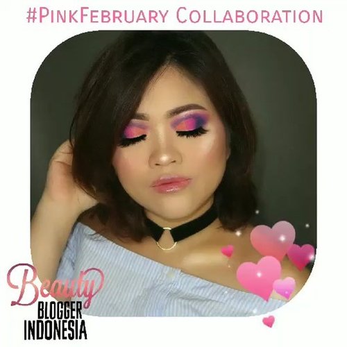 Will you be my valentine? ❤️..This is my #PinkFebruary Collaboration with @beautybloggerindonesia 💝#BBI #BBIpinkfebruary #BeautyBloggerIndonesia