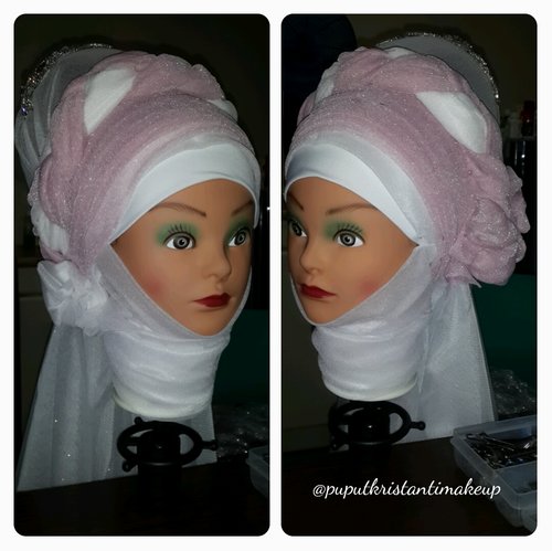 Hijab party inspiration.. check my ig for more hijab ideas :))