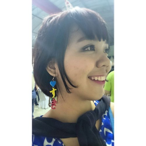 Look at this #kawaii 💠 earring that I worn at JAPAN 🗾 Festival in La Piazza Kelapa Gading
😍 😍 😍 #clozetteid #earring #fashion #Japan #festival #me #happy #fotd #jakarta