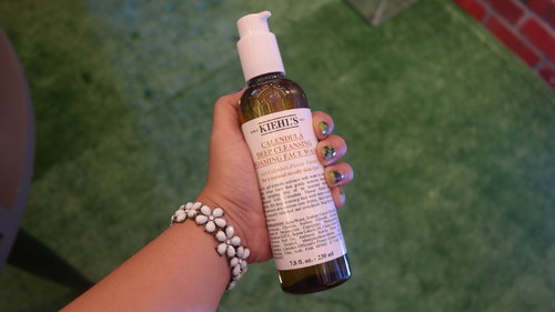 Latest product from Kiehl's! It's Calendula Deep Cleansing Foaming Face Wash!