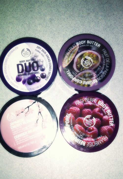 i'm addicted to these body butter,,the scent long lasting and fresh