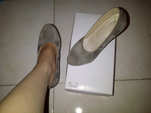  Unbrand Gray Heels 
