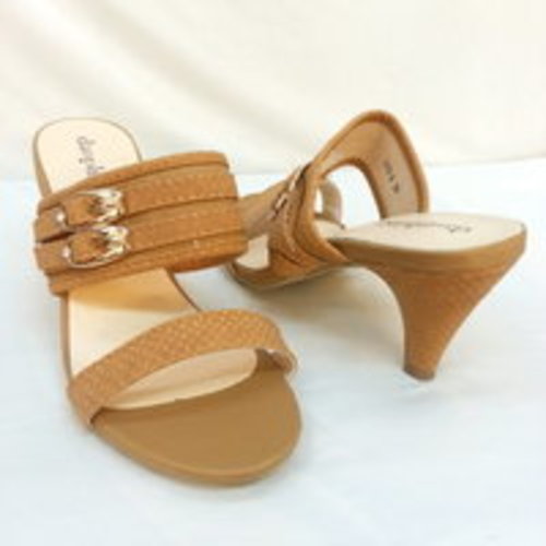 Rakuten BELANJA ONLINE: High Heel Sandals 312-2 available in White and Brown 