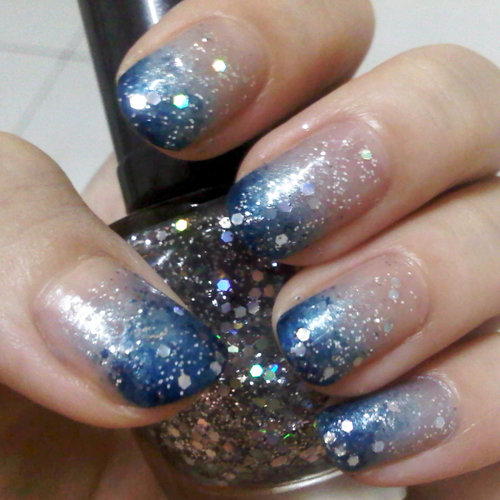 Starry Night nails