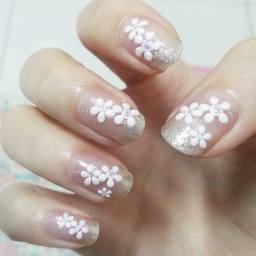 Flowers in Bloom nails