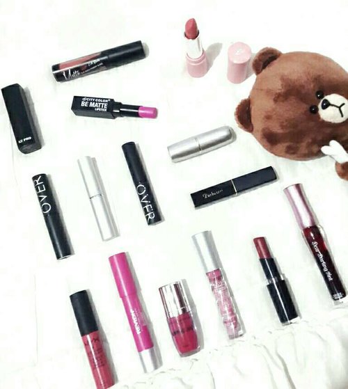 "Give a woman ten lipsticks then she will conquer the world." #lipstick #beauty #makeup #ClozetteID 