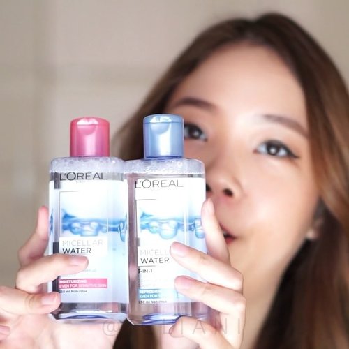 Have you ever tried these Micellar Water from @lorealskin.It’s one of the best Micellar Water I’ve ever tried, this one works better for waterproof makeup compared to its rivals.I always use waterproof & smudgeproof eyeliner which is hard to be cleaned with Micellar Water only but... see my instavideo to see how it works on me 😍.Don’t forget to give some ♥️ & comments 😘.Full review on blog jessicaliani.com...#clozetteid #beautynesiamember #beautybloggerindonesia #lorealmicellarwater #jclianixloreal #tampilcantik #charisceleb #instavideo #micellarwater