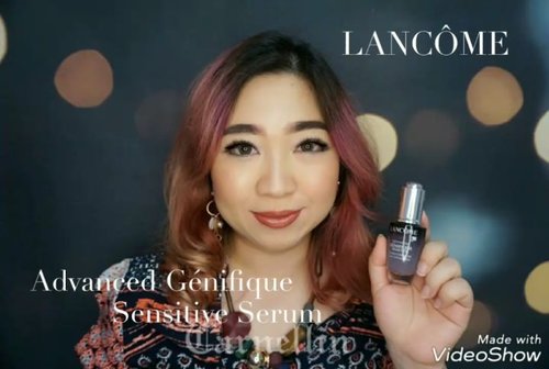 Thank you so much @lancomeofficial 
Watch the full video here
https://youtu.be/pfBpk5kjMIg

#sweettreatsfromlancome #lancomeid #ByeBadSkinDays 
#clozetteid #beautybloggerindonesia #beautyblogger #bblogger #skincare #skinsaver #love #lancome #serum #best #recommended