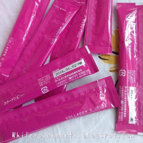http://www.whileyouonearth.blogspot.com/2014/10/otsuka-group-collagen-c-jelly.html Jellies from Japan that has been contributing in making my skin firm and healthier #bblogger #beautyblogger #idblog #otsuka #collagen #vitc #idbblogger #ig #igdaily #igbeauty #instabeauty #instadaily #clozetteid #indoblogger #skinsupplement