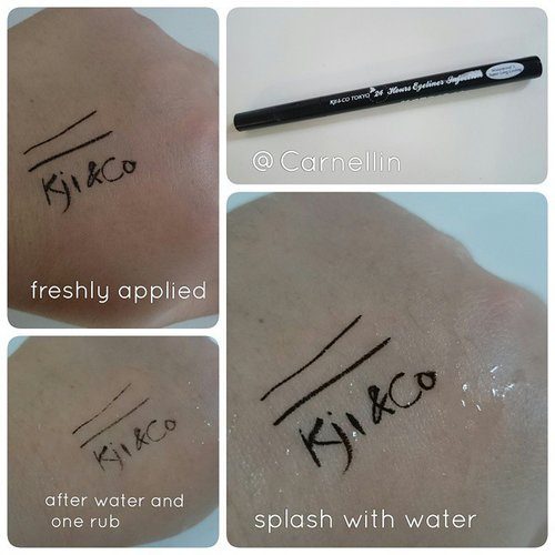 Find out if Kji & Co Eyeliner Injection really waterproof or not here: http://whileyouonearth.blogspot.com/2015/05/kji-co-24hours-eyeliner-injection.html?m=1

#clozetteid #kjinco #carbonblack #eyeliner #bloggersays #review