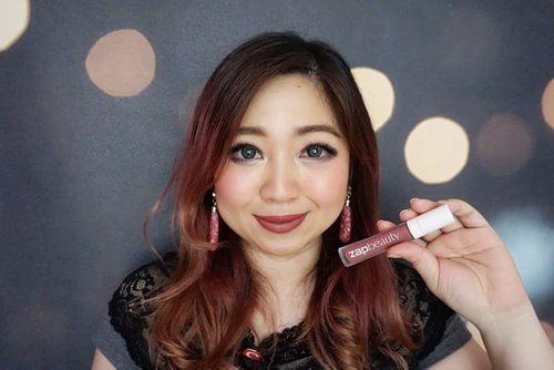 Feel so much love to @zap_beauty, just tried their new lip matte in Spice. The texture, tone, depth of the color is just perfect.I don't really fancy the smell, but aside from that, this baby is a must try. I wish I can try all their shades. Thank you @clozetteid for the #un4gettable box, I can try this lippy. #Clozetteid #beauty #blogger #MatteLipCream #zap #mattelips #zapbeauty #love #motd #styleoftheday #potd #ootd #lotd #style