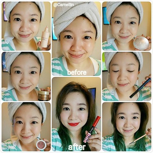 Today's #motd:
@jillstuartbeauty Tint Color Base
@paulandjoe_Beaute Gel Foundation 
@covermark_id Silky Loose Powder 
@shuuemura_ww Rose Quartz 
@indonesia_etudehouse Proof 10 Liquid Liner 
@myBeautystoryid Highbrow
@rimmellondonus Provocalips 
#rimmel #jillstuart #beautystory #covermark #paulandjoe #shuuemura #EtudeHouse #BeautyBlogger #ClozetteID #makeup #beauty #Beautylicious #stepbystep