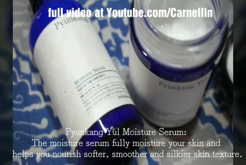 #PyungkangYul Moisture Serum and Cream review specially made for dry skin.

If you're looking for a pure moisture, these could be it.

Full review at:
https://youtu.be/Lr9ShhH4uqg

#moisturizer #moistskin #hydrating #Clozetteid #igbeauty #love #igdaily #BeautyVloggerIndonesia #beautyvideo #koreanbeauty #skincare