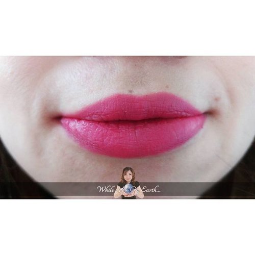 @chanelofficial @officialchanelcosmetics Rouge Allure Velvet in La Romanesque 
http://whileyouonearth.blogspot.co.id/2015/09/chanel-rouge-allure-velvet.html?m=1

#clozetteid #beautyblogger #chanel #lipstick #wine #fall #makeup #cosmetics
