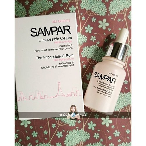 An amazing serum not to be missed. Highly recommended for those above 25 years old.

http://whileyouonearth.blogspot.com/2015/09/sampar-limpossible-c-rum.html

@sampar_ind L'Impossible C-Rum available at @beautybox_Indonesia

#serum #antiaging #sampar #recommended #clozetteid #review #beauty
