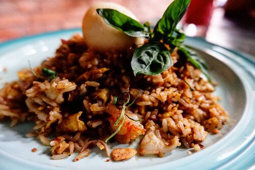 Favorit food, nasi goreng. Selalu doyan always gak pernah never. #foodoftheday #salad #ClozetteID #Indonesianfood  #doyan  #fresh #love #veggies #musttry #nasigoreng  #friedrice  #freshfood #yums #enakbanget #dinner #enak