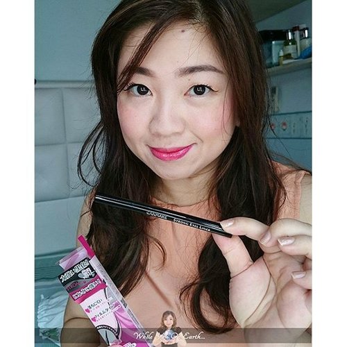 @canmakeid Strong Eyes Liner in Super Black.

http://whileyouonearth.blogspot.co.id/2015/09/canmake-super-black-strong-eyes-liner.html?m=1

#eyeliner #clozetteid #beautyblogger #canmake #makeup @canmakejapan @canmake_official