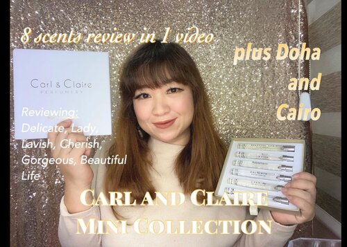 Reviewing 8 fragrances in one video. Jadi di video yang berdurasi 8 menit ini, masing-masing akan dibahas kurang lebih 1 menit saja. Buat kamu yang lagi cari perfume lokal dengan aroma floral yang light and clean, video review ini pas buat kamu. @carlandclaire Mini Collection (plus Doha and Cairo) review is here:https://youtu.be/qsQlvNA_W_Esee you there!! #perfume #parfumlokal #beauty #igbeauty #hello #clozetteID #carlandclaire #edp #eaudeparfum #floral #flowers #potd #ootd #photography #igers #igdaily #igvideo #videooftheday #beautyvideo