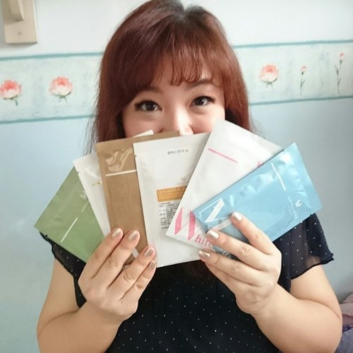 Do you know these masks? They are from @annieswayindonesia.

Review coming up soon!! #clozetteid #beauty #blogger #masks #anniesway #skincare