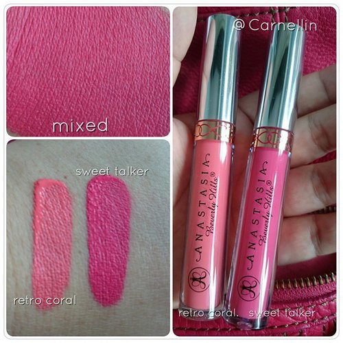 @anastasiabeverlyhills matte #liquidlipstick in #retrocoral and #sweettalker 
http://whileyouonearth.blogspot.com/2015/04/anastasia-beverly-hills-liquid-lipstick.html?m=1

#clozetteID #makeup #motd #lipstick #anastasiabeverlyhills #anastasiabeverlyhillsmatteliquidlipstick #pink #coral #sweet #lovely #bloggertakepic #bloggersays #beautyblogger