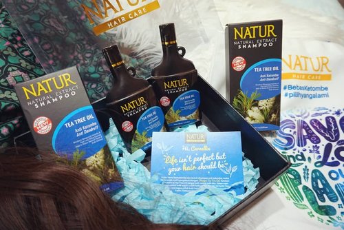 Shampoo Natur varian Tea Tree Oil yang bukan hanya bisa membantu masalah ketombe namun jerawat pada kulit kepala dan minyak berlebih untuk kulit kepala yang lebih segar dan bersih dari masalah.

Review lengkap ada di:
https://whileyouonearth.blogspot.com/2020/01/natur-tea-tree-oil-shampoo.html

#BebasKetombe
#RambutKetombe
#NaturTeaTreeOil
#PilihYangAlami
#AlamiLebihBaik
#JakartaBeautyBlogger
#JakartaBeautyBloggerFeatBackToNatur

@BackToNatur
@JakartaBeautyBlogger

_________

#beauty #blogger #igbeauty #scalpcare #love #antiketombe #nature ##teatreeoil #haircare #ClozetteID #review #reviewshampoo #shampoo #perawatanrambut