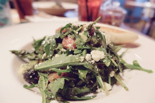 Rocket Salad... karena Minggu sudah makan pasta 🤦

#foodoftheday #salad #ClozetteID #healthyfood #lunch #fresh #love #veggies #musttry #ketosis #ketodiet #freshfood #yums