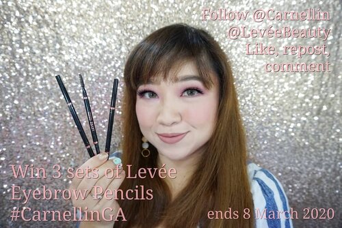 Hellowww,

#CarnellinGiveaway is back! Kali ini bekerja sama dengan @leveebeauty yang menyediakan 3 sets hadiah untuk 3 pemenang. 
Setiap pemenang akan mendapatkan 1 set Brow Mate Eyebrow Pencil dengan 3 shades yang berbeda (Dark Brown, Chocolate, dan Ash Brown). Jadi tiap pemenang dapat full collection eyebrow pencil dari @leveebeauty 
Cara ikuannya gimana:
1.Follow @Carnellin dan @leveebeauty 
2. Like post ini dan repost dengan tag 2 teman kamu. Hashtag wajib #carnellinGA ya.
3. Comment di post ini dengan jawaban untuk pertanyaan, apa warna shades yang aku pakai di video review untuk Levée Beauty di https://youtu.be/_nKa_fTJ14w

That's it dan kali ini aku yang tanggung ya ongkirnya karena hadiah sudah disupport oleh Levée Beauty. 
Siapapun di Indonesia boleh ikutan, pemenang dipilih random menggunakan aplikasi. 
Good luck, cuma sampai 8 Maret 2020 ya 😊

#giveaway #review #browmate #eyebrow #leveebeauty #ClozetteID #igstyle #instabeauty igbeauty #bblogger #beautyvloggerIndonesia #giveawayIndonesia