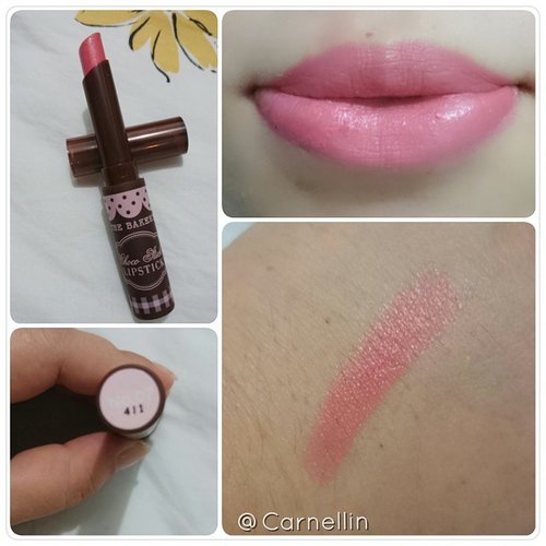 Choco Stick Lipstick No.07 The Bakery from @beautybuffetshop #clozetteID#lipstick #beautybuffet #pink #cosmetics#makeup #lotd #PhotoGrid
